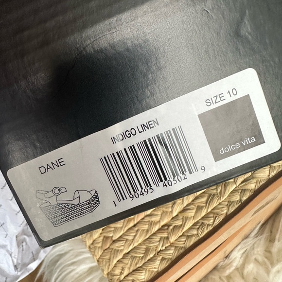 NIB Dolce Vita Dane Espadrille Wedge Sandal - Picture 16 of 16